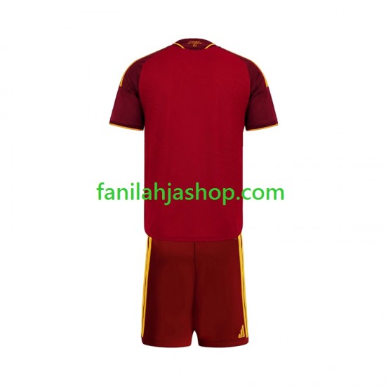 AS Roma Pelipaidat Kotipelipaita 2026-2027 Lyhythihainen ,Lapset