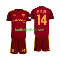 AS Roma Pelipaidat Donyell Malen 14 Kotipelipaita 2026-2027 Lyhythihainen ,Lapset