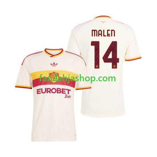 AS Roma Pelipaidat Donyell Malen 14 Vieraspelipaita 2026-2027 Lyhythihainen ,Miehet