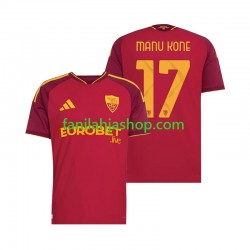 AS Roma Pelipaidat Manu Kone 17 Kotipelipaita 2026-2027 Lyhythihainen ,Miehet