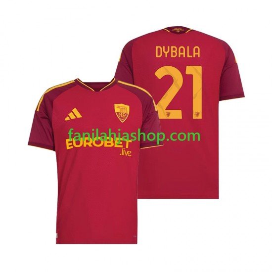 AS Roma Pelipaidat Paulo Dybala 21 Kotipelipaita 2026-2027 Lyhythihainen ,Miehet