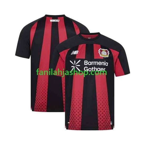 Bayer 04 Leverkusen Pelipaidat Kotipelipaita 2026-2027 Lyhythihainen ,Miehet