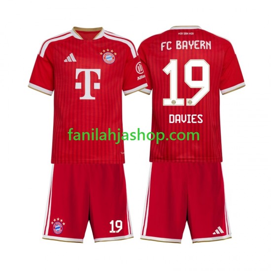 FC Bayern München Pelipaidat Alphonso Davies 19 Kotipelipaita 2026-2027 Lyhythihainen ,Lapset