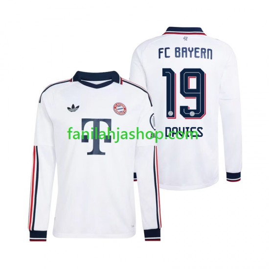 FC Bayern München Pelipaidat Alphonso Davies 19 Vieraspelipaita 2026-2027 Pitkähihainen ,Miehet