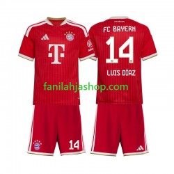 FC Bayern München Pelipaidat Luis Diaz 14 Kotipelipaita 2026-2027 Lyhythihainen ,Lapset