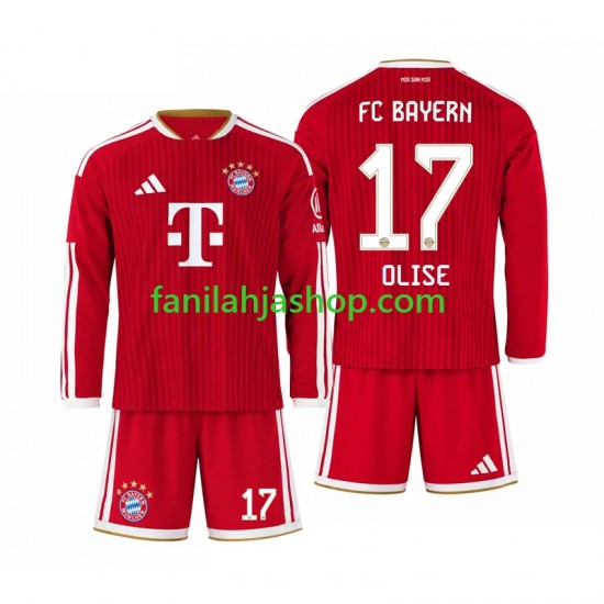 FC Bayern München Pelipaidat Michael Olise 17 Kotipelipaita 2026-2027 Pitkähihainen ,Lapset