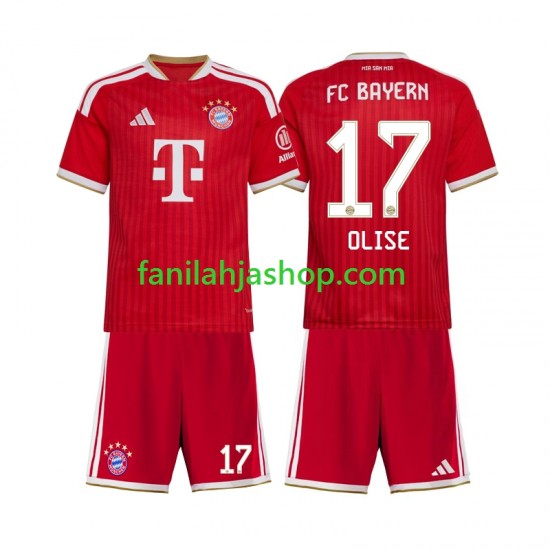 FC Bayern München Pelipaidat Michael Olise 17 Kotipelipaita 2026-2027 Lyhythihainen ,Lapset