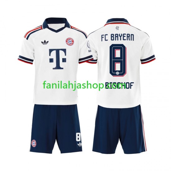 FC Bayern München Pelipaidat Tom Bischof 8 Vieraspelipaita 2026-2027 Lyhythihainen ,Lapset