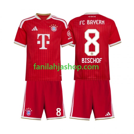 FC Bayern München Pelipaidat Tom Bischof 8 Kotipelipaita 2026-2027 Lyhythihainen ,Lapset