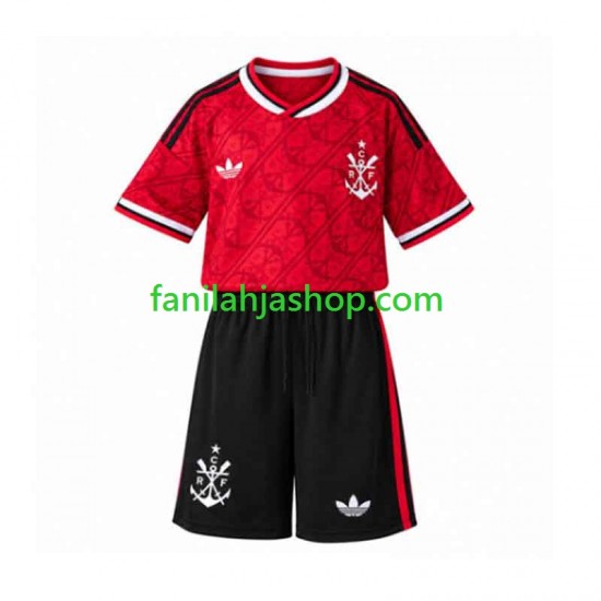 CR Flamengo Pelipaidat Kolmaspelipaita 2026-2027 Lyhythihainen ,Lapset