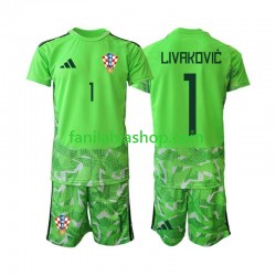 Kroatia Pelipaidat Dominik Livakovic 25 Maalivahdin Kotipelipaita 2026-2027 Lyhythihainen ,Lapset