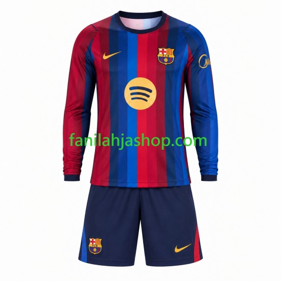 FC Barcelona Pelipaidat Kotipelipaita 2026-2027 Pitkähihainen ,Lapset