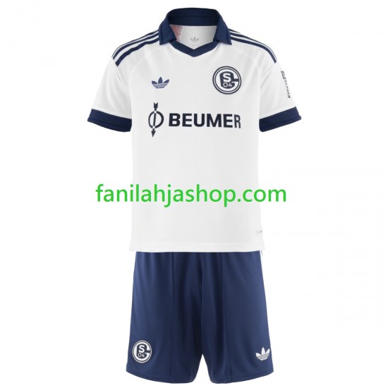 Schalke 04 Pelipaidat FC Vieraspelipaita 2026-2027 Lyhythihainen ,Lapset
