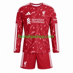 Liverpool Pelipaidat Kotipelipaita 2026-2027 Pitkähihainen ,Lapset