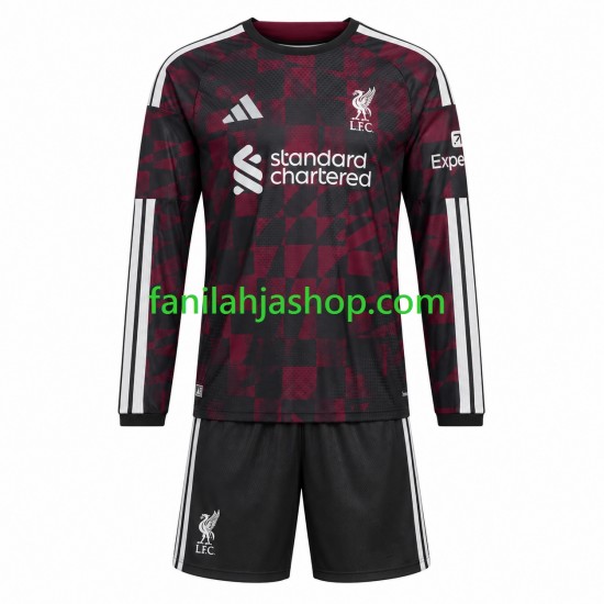 Liverpool Pelipaidat Kolmaspelipaita 2026-2027 Pitkähihainen ,Lapset