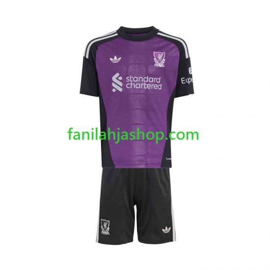 Liverpool Pelipaidat Maalivahdin Vieraspelipaita 2026-2027 Lyhythihainen ,Lapset