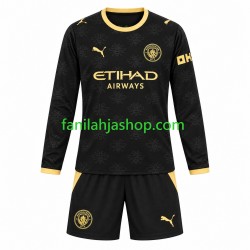 Manchester City Pelipaidat Vieraspelipaita 2026-2027 Pitkähihainen ,Lapset
