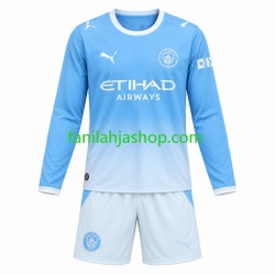 Manchester City Pelipaidat Kotipelipaita 2026-2027 Pitkähihainen ,Lapset