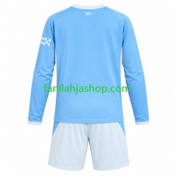 Manchester City Pelipaidat Kotipelipaita 2026-2027 Pitkähihainen ,Lapset