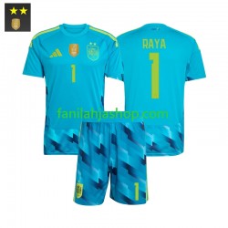 Espanja Pelipaidat David Raya 1 Maalivahdin Kotipelipaita 2026-2027 Lyhythihainen ,Lapset