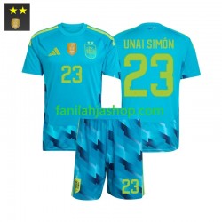 Espanja Pelipaidat Unai Simon 23 Maalivahdin Kotipelipaita 2026-2027 Lyhythihainen ,Lapset