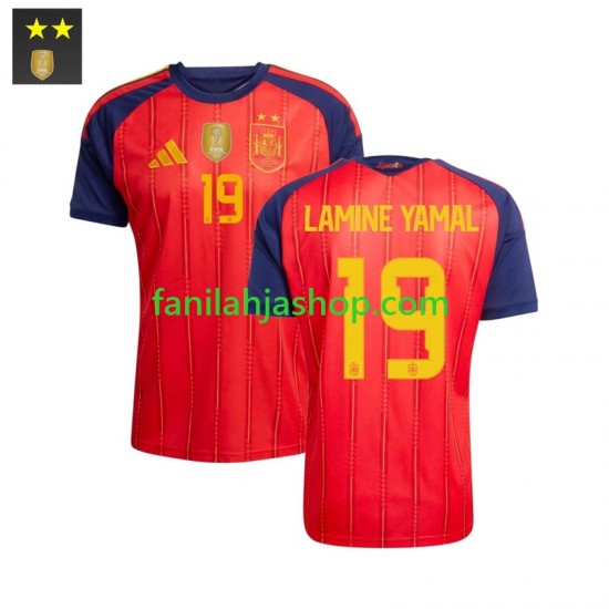 Espanja Pelipaidat Lamine Yamal 19 Kotipelipaita 2026-2027 Lyhythihainen ,Miehet