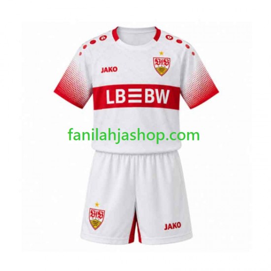 VfB Stuttgart Pelipaidat Vieraspelipaita 2026-2027 Lyhythihainen ,Lapset