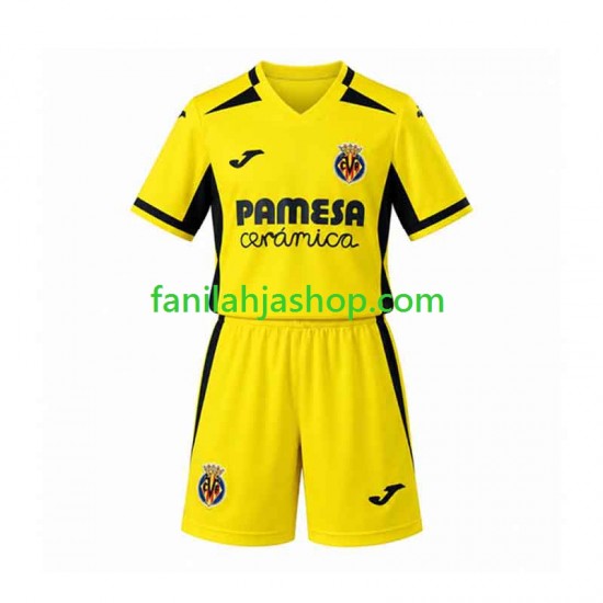 Villarreal CF Pelipaidat Kotipelipaita 2026-2027 Lyhythihainen ,Lapset