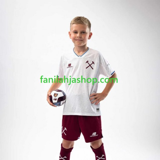 West Ham United Pelipaidat Vieraspelipaita 2026-2027 Lyhythihainen ,Lapset