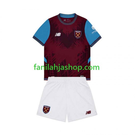 West Ham United Pelipaidat Kotipelipaita 2026-2027 Lyhythihainen ,Lapset