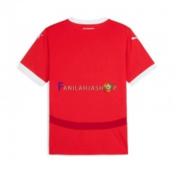 Itävalta Pelipaidat Kotipelipaita Euro 2024 Lyhythihainen ,Miehet