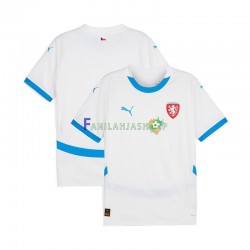 Tšekki Pelipaidat Vieraspelipaita Euro 2024 Lyhythihainen ,Miehet