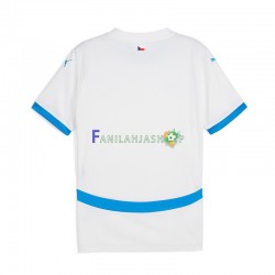 Tšekki Pelipaidat Vieraspelipaita Euro 2024 Lyhythihainen ,Miehet