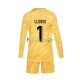 Ranska Pelipaidat Hugo Lloris 1 Maalivahdin Kotipelipaita Euro 2024 Pitkähihainen ,Lapset
