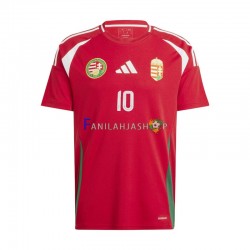 Unkari Pelipaidat Dominik Szoboszlai 10 Kotipelipaita Euro 2024 Lyhythihainen ,Miehet