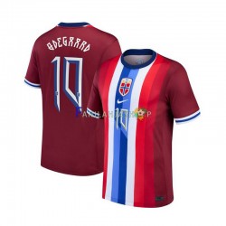 Norja Pelipaidat Martin Odegaard 10 Kotipelipaita 2024 Lyhythihainen ,Miehet