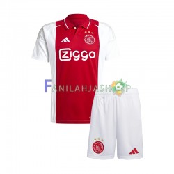AFC Ajax Pelipaidat Kotipelipaita 2024-2025 Lyhythihainen ,Lapset