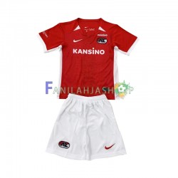 AZ Alkmaar Pelipaidat Kotipelipaita 2024-2025 Lyhythihainen ,Lapset