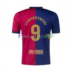 FC Barcelona Pelipaidat Robert Lewandowski 9 Kotipelipaita 2024-2025 Lyhythihainen ,Miehet