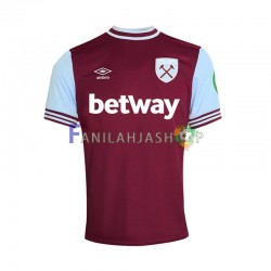 West Ham United Pelipaidat Kotipelipaita 2024-2025 Lyhythihainen ,Miehet