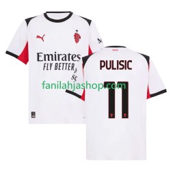 AC Milan Pelipaidat Christian Pulisic 11 Vieraspelipaita 2025-2026 Lyhythihainen ,Miehet