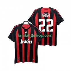 AC Milan Pelipaidat KAKA 22 2009 Retro Kotipelipaita 2008 Lyhythihainen ,Miehet