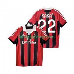 AC Milan Pelipaidat KAKA 22 2012 2013 Retro Kotipelipaita Lyhythihainen ,Miehet