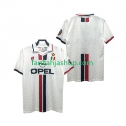 AC Milan Pelipaidat 1996 1997 Retro Vieraspelipaita Lyhythihainen ,Miehet