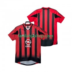 AC Milan Pelipaidat 2005 Retro Kotipelipaita 2004 Lyhythihainen ,Miehet