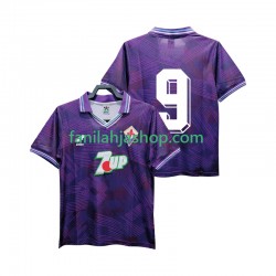 ACF Fiorentina Pelipaidat 9 1992 1993 Retro Kotipelipaita Lyhythihainen ,Miehet