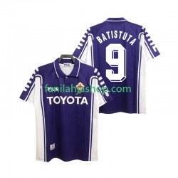 ACF Fiorentina Pelipaidat BASTUTA 9 2000 Retro Kotipelipaita 1999 Lyhythihainen ,Miehet