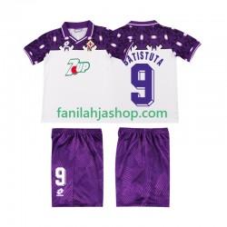 ACF Fiorentina Pelipaidat BATISTUTA 9 1992 1993 Retro Vieraspelipaita Lyhythihainen ,Lapset