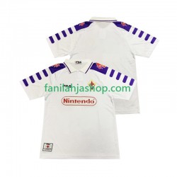 ACF Fiorentina Pelipaidat Retro Vieraspelipaita 1998 1999 Lyhythihainen ,Miehet