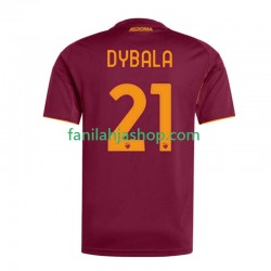 AS Roma Pelipaidat Dybala 21 Kotipelipaita 2025-2026 Lyhythihainen ,Miehet